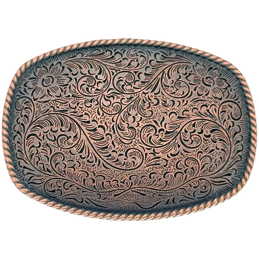 Small Rectangular Belt Buckle (Antique Brown)