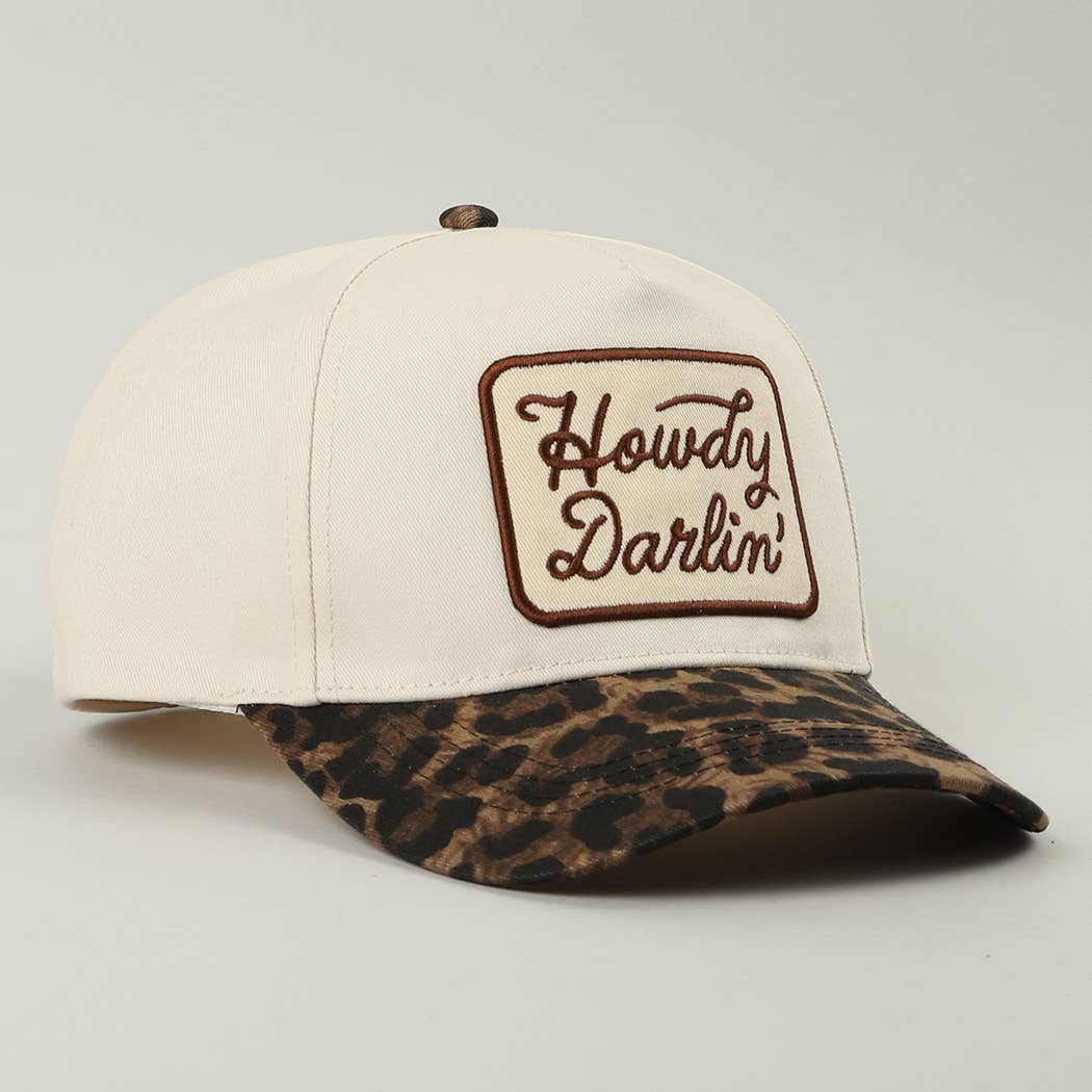 Howdy Darlin' Cap (Beige)