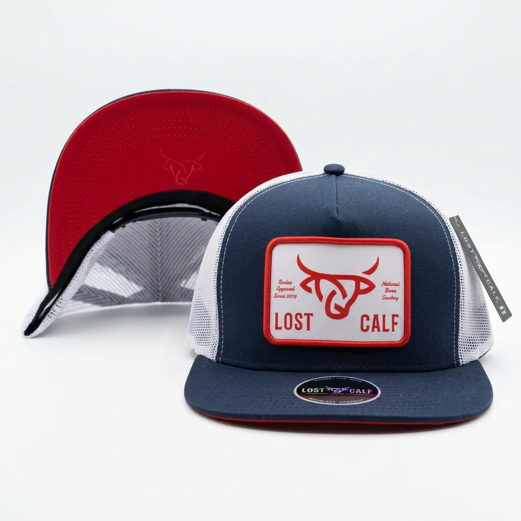 Lost Calf - Flat Plate (Navy/White)