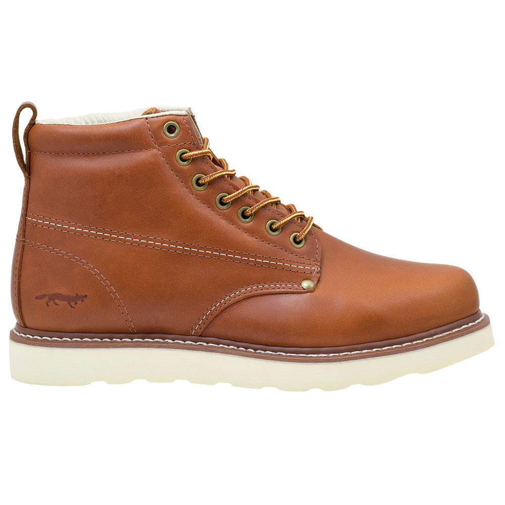 Golden Fox Men - 6" Plain Toe (Brun) OG622P