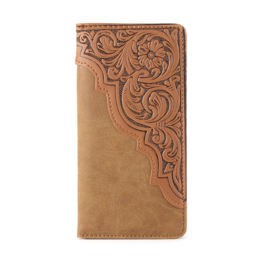 Montana West - Rodeo Wallet (Embossed Floral) MW-613BR