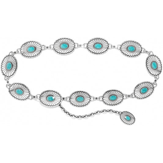 Tony Lama Women - Farmington Classic Concho Belt (Turquoise) C21221