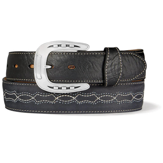 Tony Lama Men - Maverick Western Belt (Black) C42743