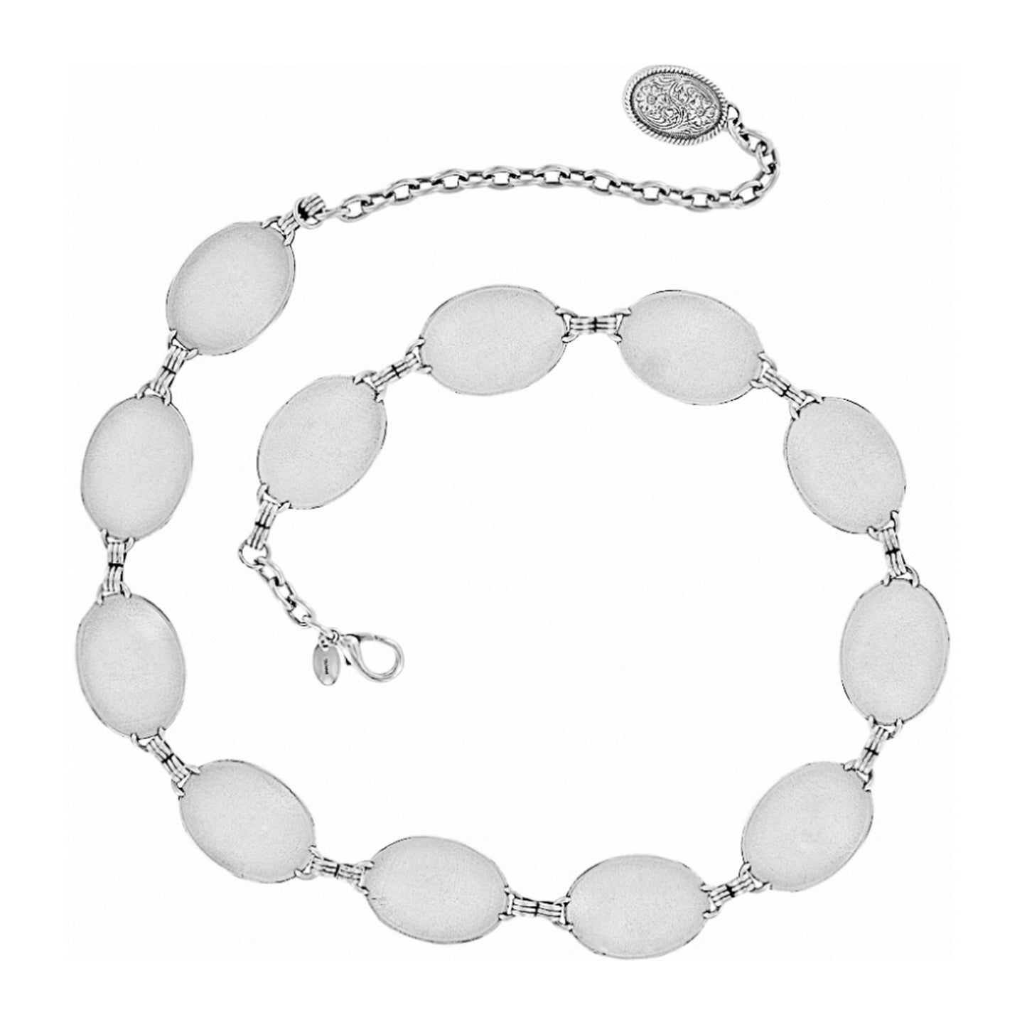 Tony Lama Women - Nicole Concho Link Belt (Silver) C50151
