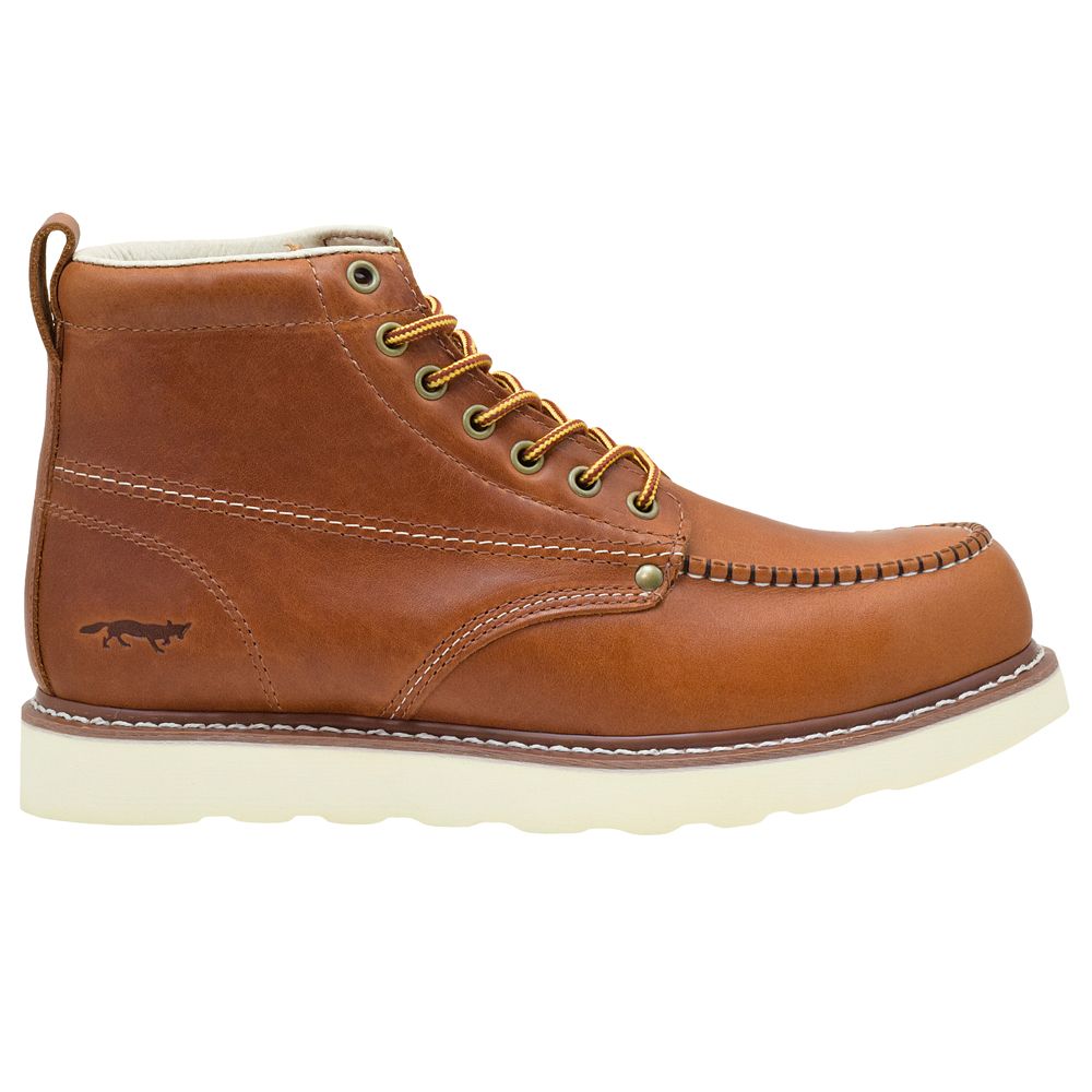 Golden Fox Men - 6" Moc Toe (Brun) OG621M